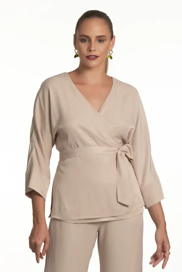 Blusa Kimono Satine Aveia