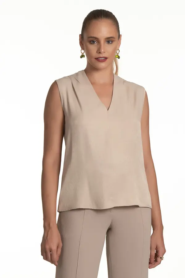 Blusa Cavada Satine Aveia