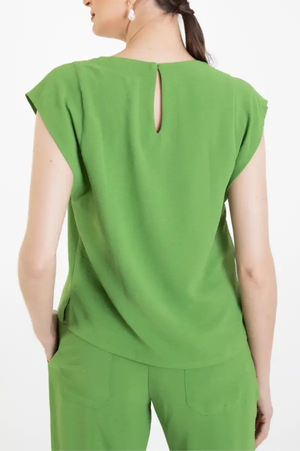 Blusa Manga Reta Airflow Verde