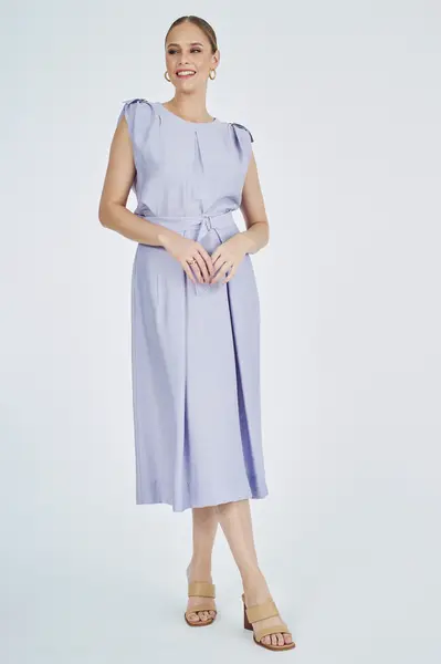 Blusa Aliz Fivelas Lavanda