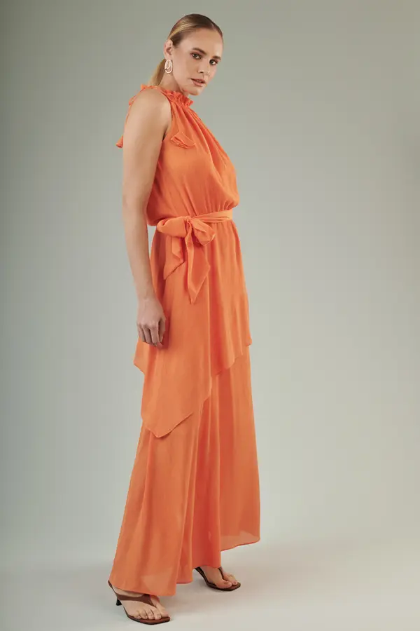 Vestido Hot Camadas Aperol
