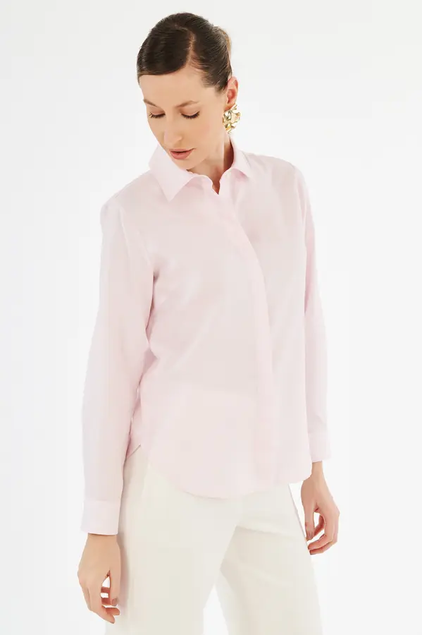 Camisa Classic Urban Rosa Bebe