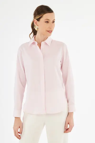 Camisa Classic Urban Rosa Bebe