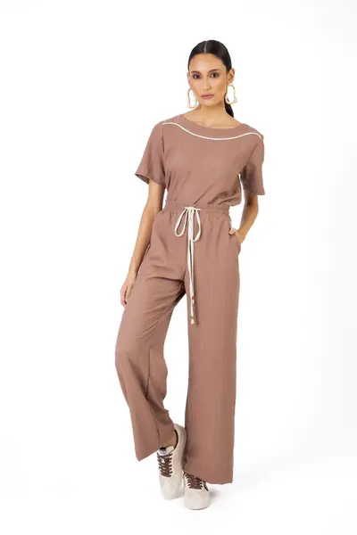 Blusa Decote Vivo Cacau