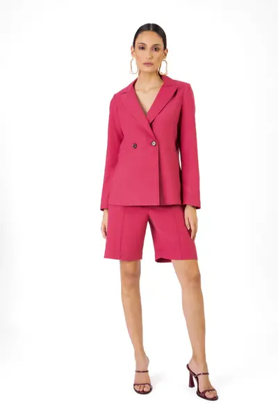Blazer La Vie 2 Botoes Sangria