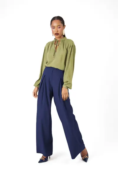 Calca Pantalona Bruges Noturno
