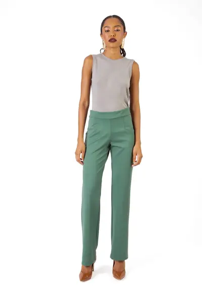 Calca Slim Runway Verde Floresta