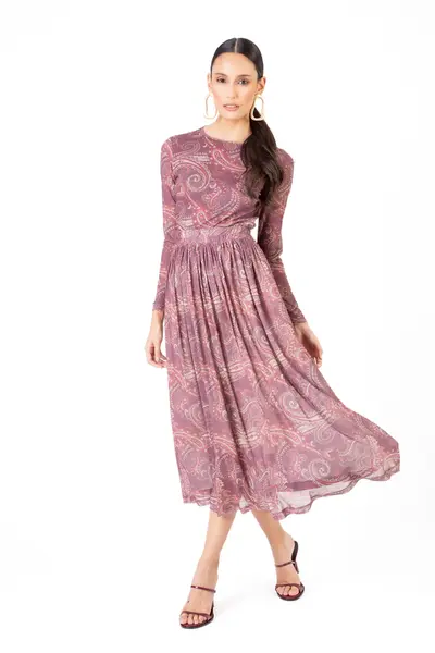 Saia Tule Cashmere Est. Cashmere Vinho