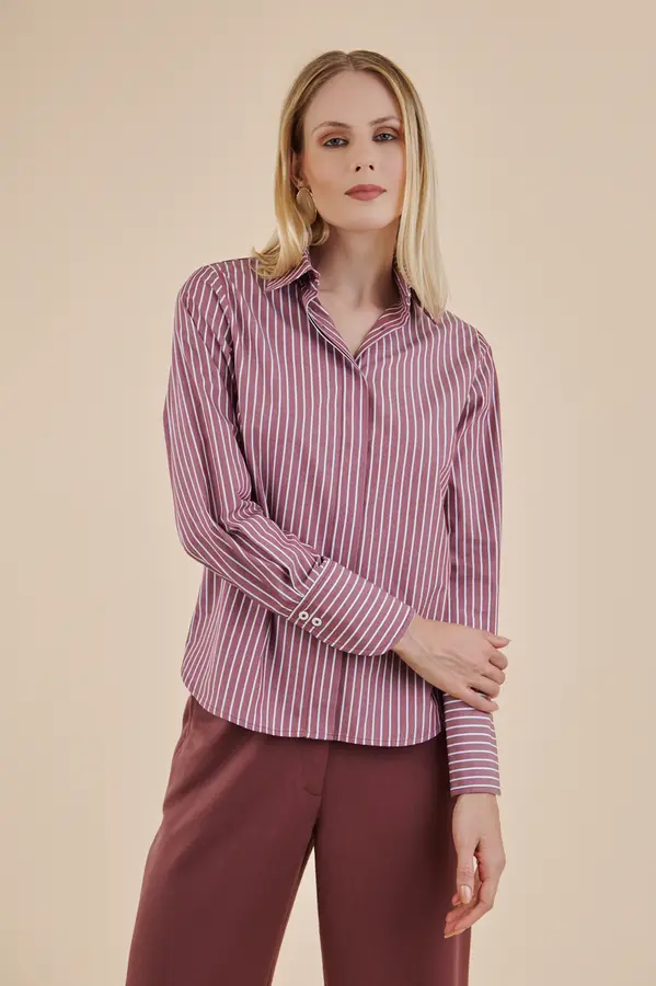 Camisa Classic Cotton Uva