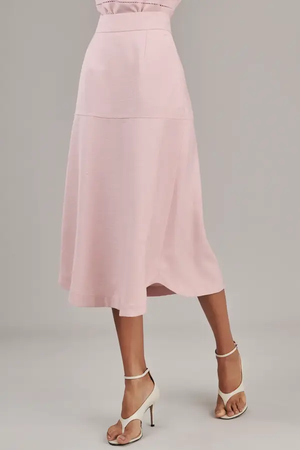 Saia Alfaiataria Liner Rosa Bl