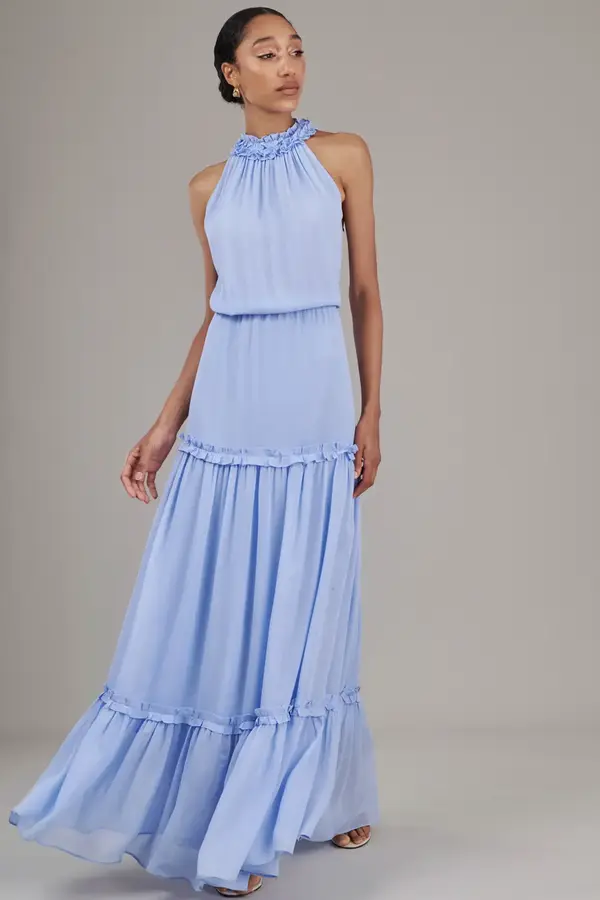 Vestido Luar Azul Céu