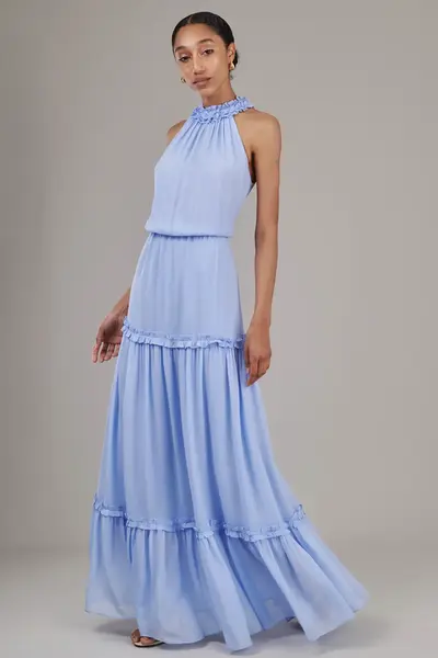 Vestido Luar Azul Céu