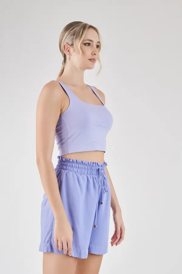 Regata Cropped Lilas