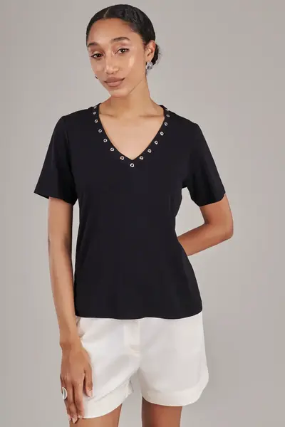 T-shirt Basic Essential Preto