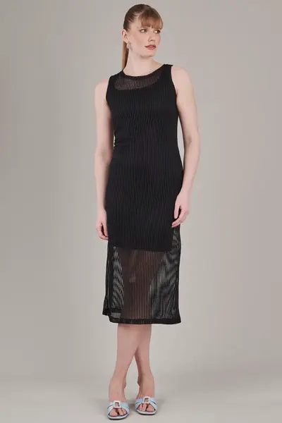 Vestido Tela Preto