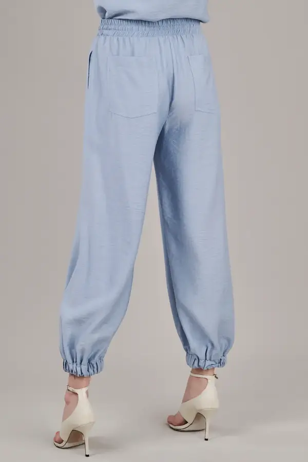Calça Harem Baby Blue