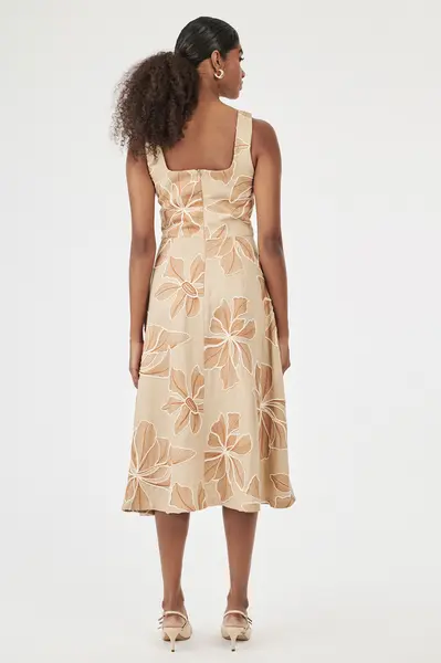 Vestido Astromelia Caramelo