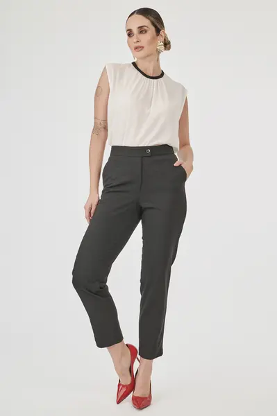 Calca Londres Cropped Preto