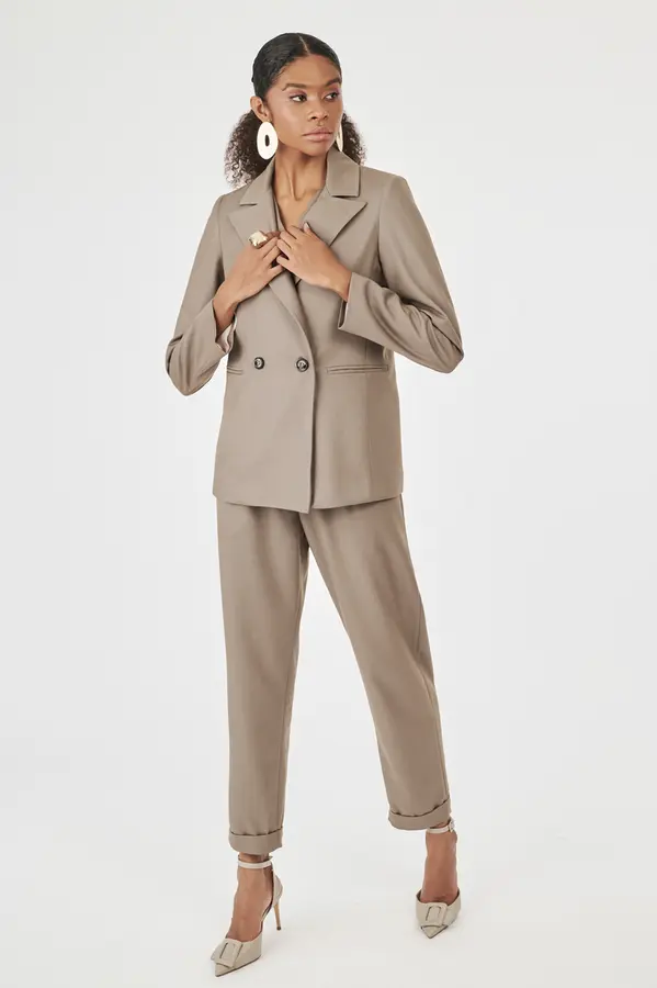 Blazer Two Tones Caqui