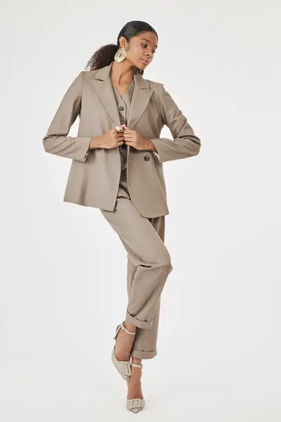 Blazer Two Tones Caqui