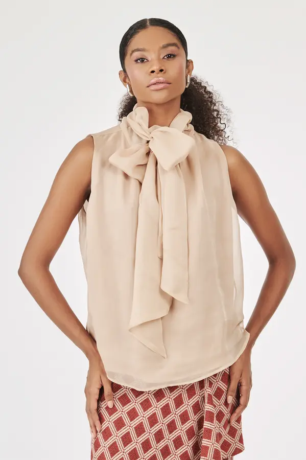 Blusa Gazar Laco Natural
