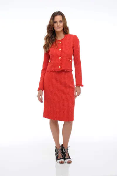 Casaqueto Tweed Curto Lipstick