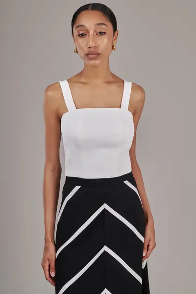 Top Alcas Venetto Off White