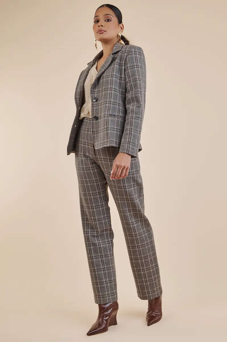 Blazer Xadrez Two Tones Xadrez - Nova D
