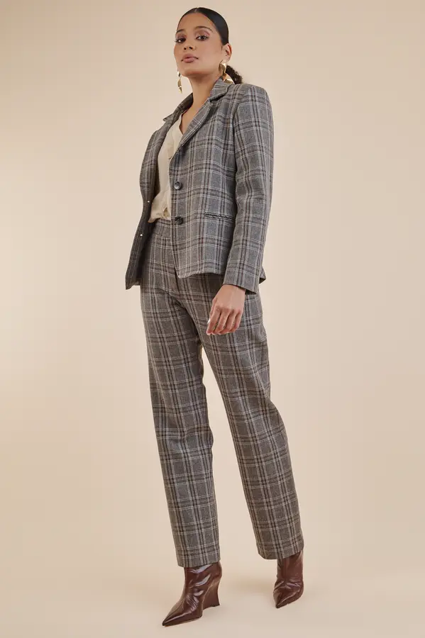 Blazer Xadrez Two Tones Xadrez