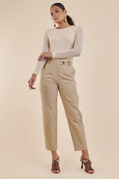 Blusa Tela Croche Baunilha