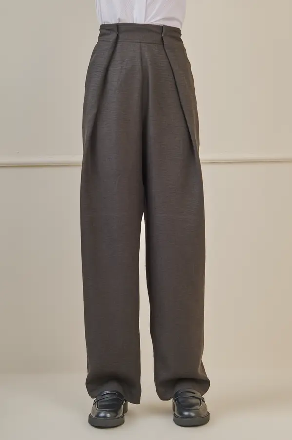 Calca Wide Barrel Preto