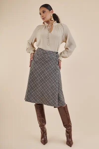 Blusa Poesia Champanhe