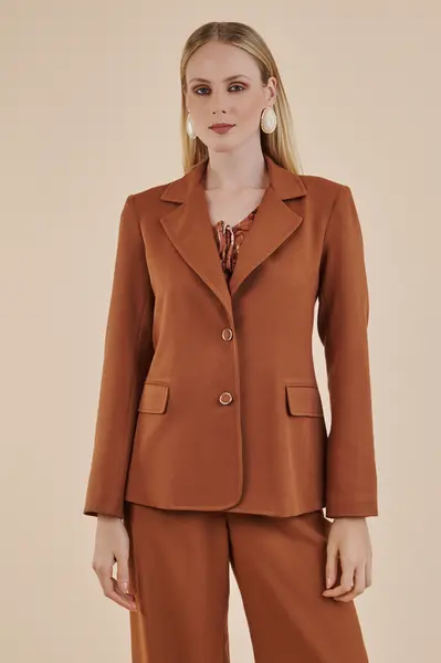 Blazer Classic Genebra Caramelo